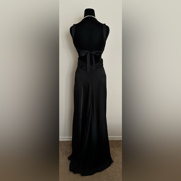 BCBGMaxAzria Classic Black Maxi Dress - Picture 4 of 14